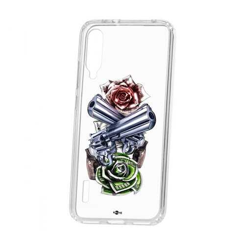 Чехол Xiaomi Mi A3 Kruche Print Карты деньги 2 ствола в Фианит-Ломбард
