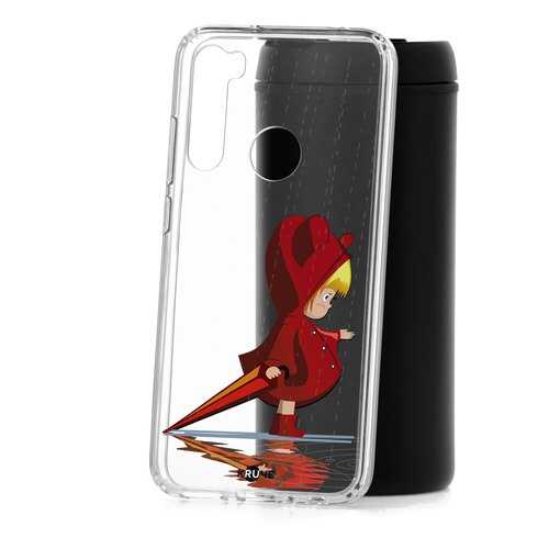 Чехол Xiaomi Redmi Note 8 Kruche Print Девочка с зонтом в Фианит-Ломбард