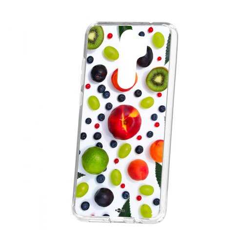 Чехол Xiaomi Redmi Note 8 Pro Kruche Print Fruits в Фианит-Ломбард