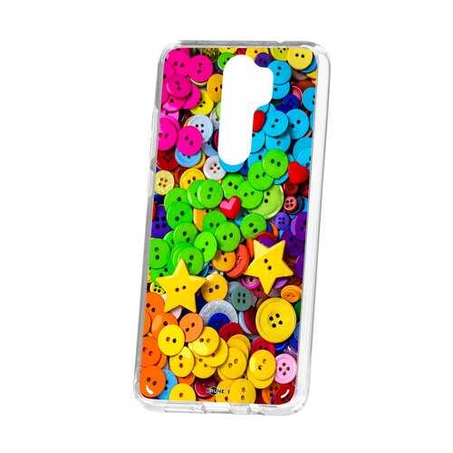Чехол Xiaomi Redmi Note 8 Pro Kruche Print Пуговки в Фианит-Ломбард