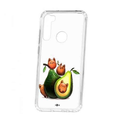 Чехол Xiaomi Redmi Note 8T Kruche Print Авокотики в Фианит-Ломбард