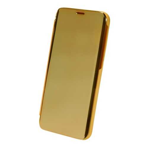 Чехол Zibelino Clear View для Apple iPhone 11 Pro Max/ Эйпл Айфон 11 Про Макс (золотистый) в Фианит-Ломбард