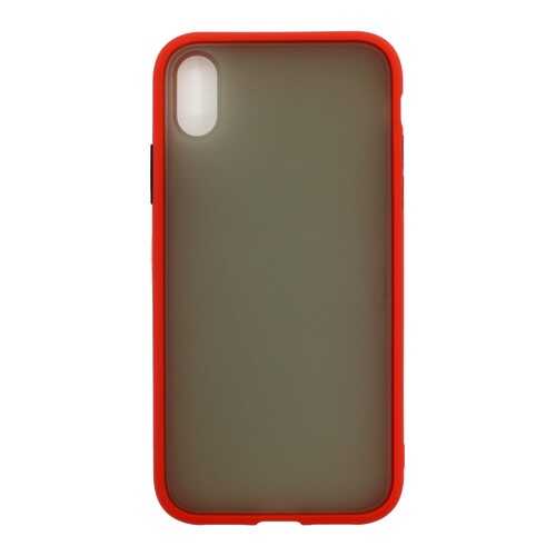 Чехол Zibelino Plastic Matte для Apple iPhone XR Red в Фианит-Ломбард