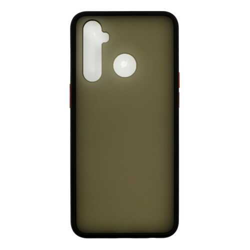 Чехол Zibelino Plastic Matte для Realme 5 Pro/ Realme Q Black в Фианит-Ломбард