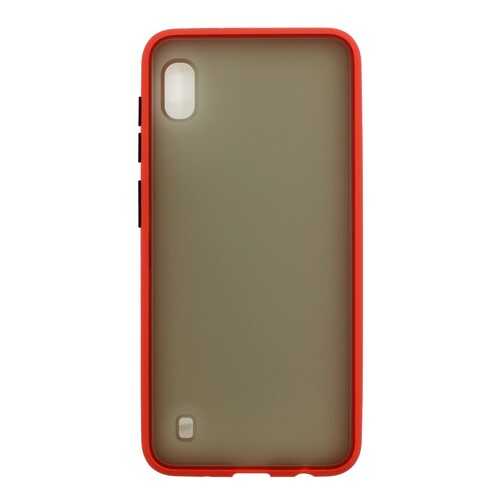 Чехол Zibelino Plastic Matte для Samsung Galaxy A10 (A105) Red в Фианит-Ломбард
