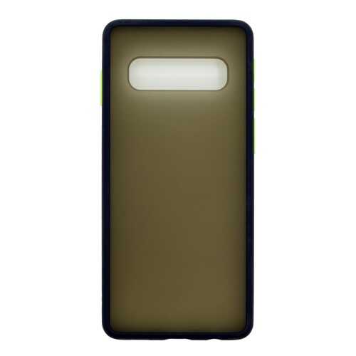 Чехол Zibelino Plastic Matte для Samsung Galaxy S10 Blue в Фианит-Ломбард