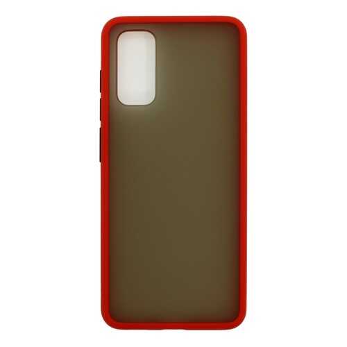 Чехол Zibelino Plastic Matte для Samsung Galaxy S20 Red в Фианит-Ломбард