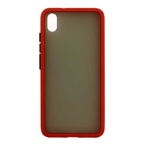 Чехол Zibelino Plastic Matte для Xiaomi Redmi 7A Red в Фианит-Ломбард