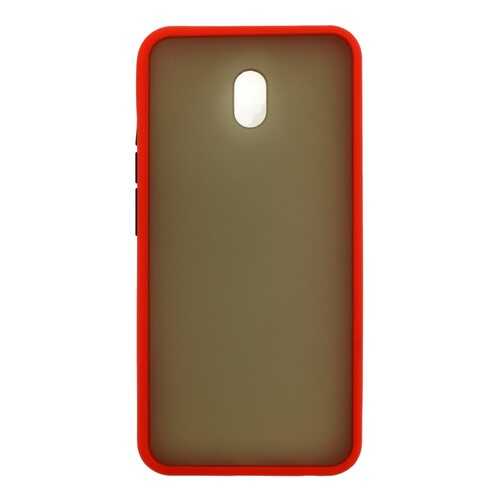 Чехол Zibelino Plastic Matte для Xiaomi Redmi 8A Red в Фианит-Ломбард