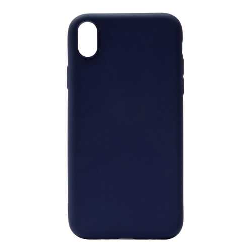 Чехол Zibelino Soft Matte для Apple iPhone Xr Blue в Фианит-Ломбард