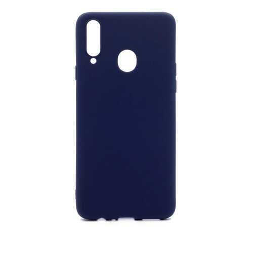Чехол Zibelino Soft Matte для Samsung A20s (A207) Blue в Фианит-Ломбард