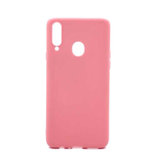 Чехол Zibelino Soft Matte для Samsung A20s (A207) Pink в Фианит-Ломбард