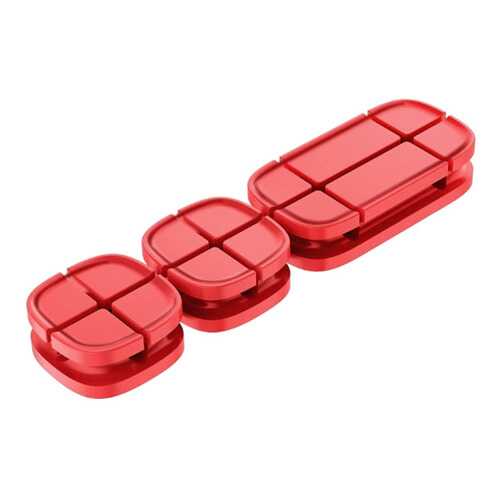 Держатель Baseus Cross Peas Cable Clip Red в Фианит-Ломбард