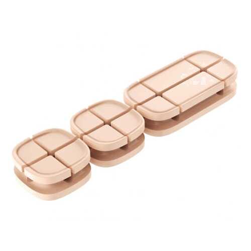 Держатель-зажим Baseus Cross Peas Cable Clip Gold в Фианит-Ломбард