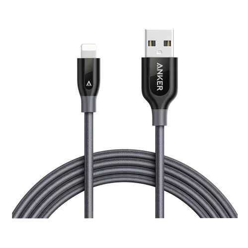 Кабель Anker Powerline Lightning 1,8м Grey (A8122HA1) в Фианит-Ломбард