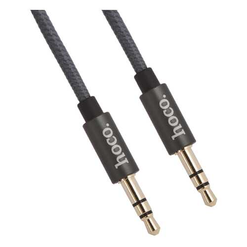 Кабель AUX HOCO UPA03 Noble Sound Series 1м Grey в Фианит-Ломбард
