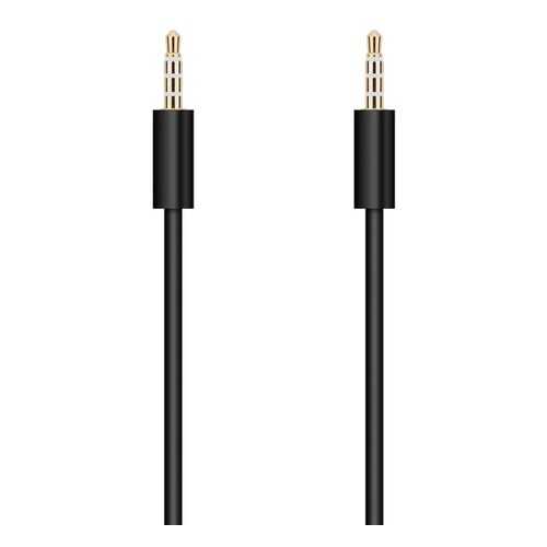 Кабель AUX Krutoff Classic 1м Black в Фианит-Ломбард