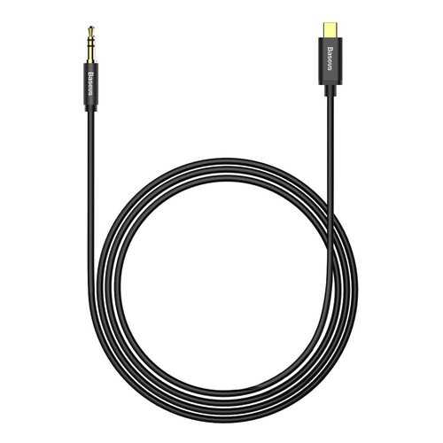 Кабель Baseus Aux (Jack 3.5)-Type-C Yiven Black 1.2m в Фианит-Ломбард