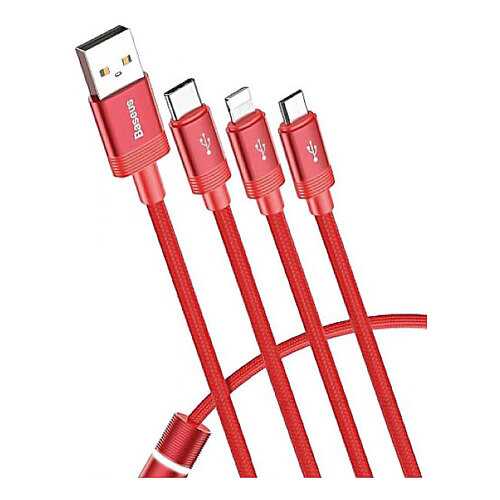 Кабель Baseus Data Faction Lightning 1.2m Red в Фианит-Ломбард