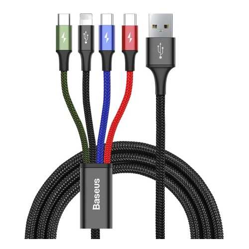 Кабель Baseus Fast Lightning 1.2m в Фианит-Ломбард
