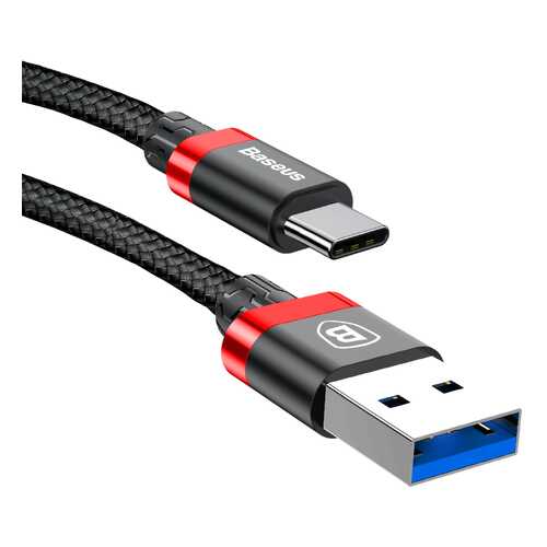 Кабель Baseus Golden Belt Type-C 1m Black/Red в Фианит-Ломбард