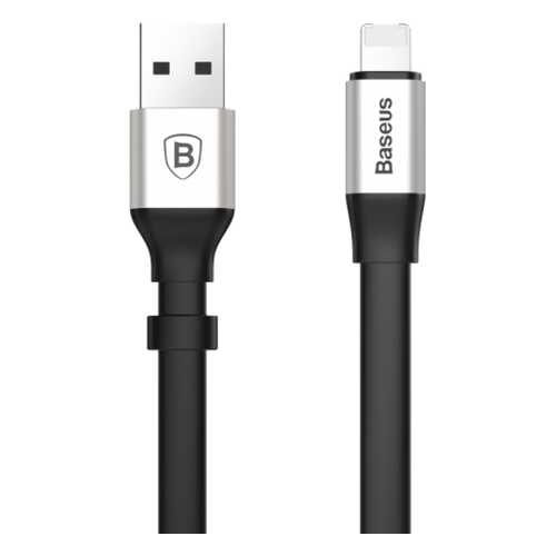 Кабель Baseus Lightning 0.23m Silver в Фианит-Ломбард