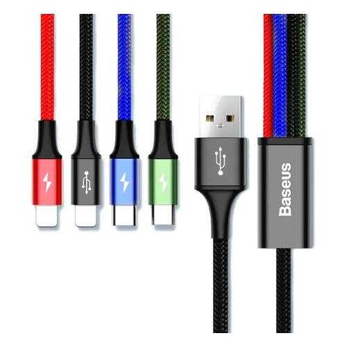 Кабель Baseus Lightning 1,2м Black (CA1T4-A01) в Фианит-Ломбард