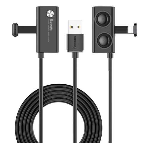 Кабель Baseus Suction Cup Mobile Games Lightning 2m Black в Фианит-Ломбард