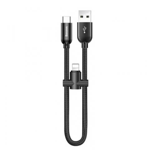 Кабель Baseus U-Shaped Type-C/Lightning Black (CALUTC-01) в Фианит-Ломбард