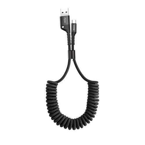 Кабель Baseus USB-Type-C Fish Eye Black 1m 2A в Фианит-Ломбард