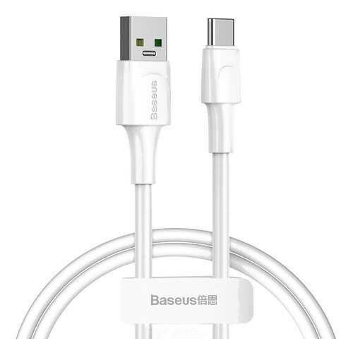 Кабель Baseus USB-Type-C White Quick Charging White 1m 5A в Фианит-Ломбард