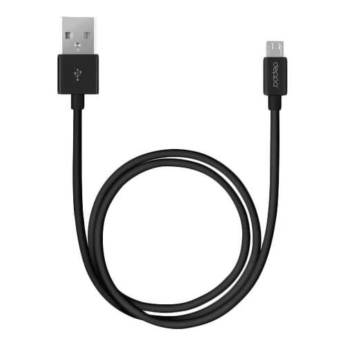 Кабель Deppa 72103 microUSB 1,2м Black в Фианит-Ломбард