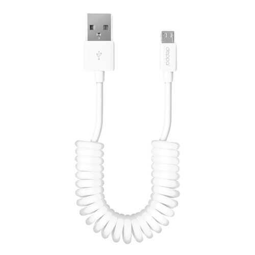 Кабель Deppa 72122 microUSB 1,2м White в Фианит-Ломбард