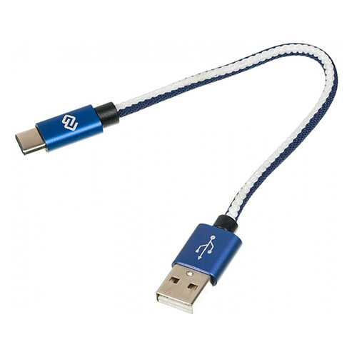 Кабель Digma USB A(m)-USB Type-C (m) 0.15м Blue в Фианит-Ломбард