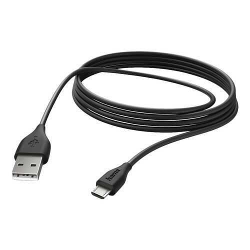 Кабель Hama 173788 microUSB 3м Black в Фианит-Ломбард