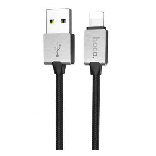 Кабель Hoco U49 Lightning 1.2м Black в Фианит-Ломбард