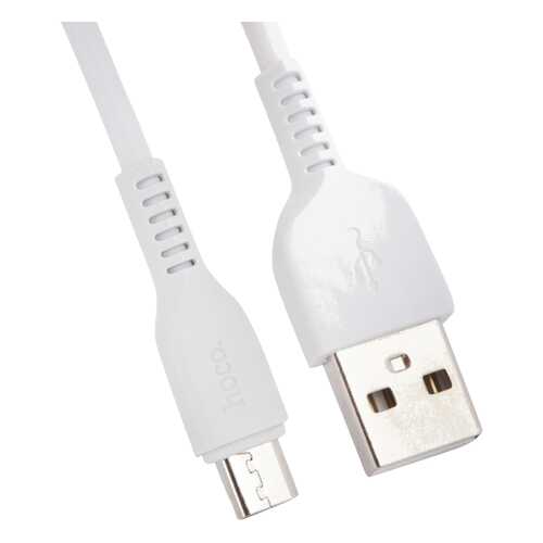 Кабель Hoco x13 microUSB 1м White в Фианит-Ломбард