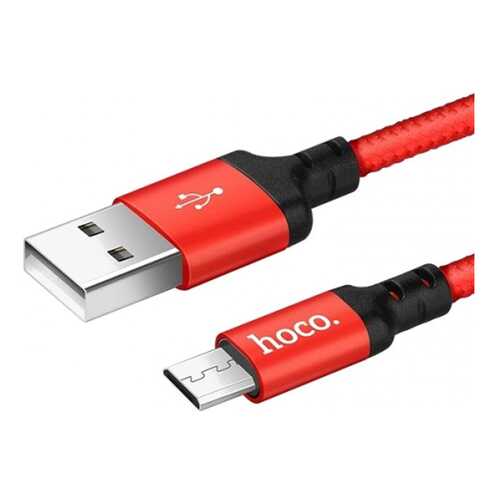 Кабель Hoco X14 microUSB 1м Red в Фианит-Ломбард
