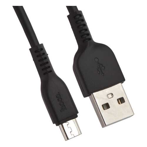 Кабель Hoco x20 microUSB 1м Black в Фианит-Ломбард