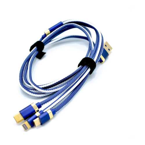 Кабель Innovation Lux 3 в 1 1.2м Blue (2A) в Фианит-Ломбард