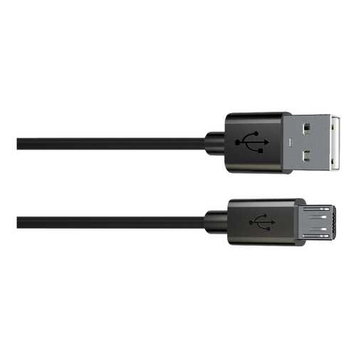 Кабель InterStep microUSB 1м Black в Фианит-Ломбард
