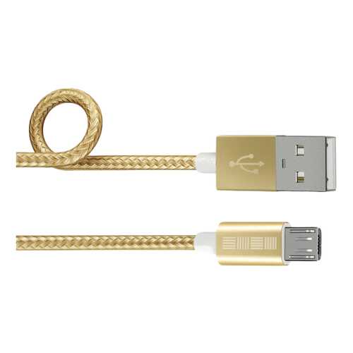 Кабель InterStep miсroUSB 2м Gold в Фианит-Ломбард