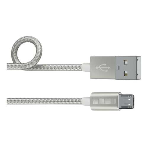 Кабель InterStep miсroUSB 2м Silver в Фианит-Ломбард