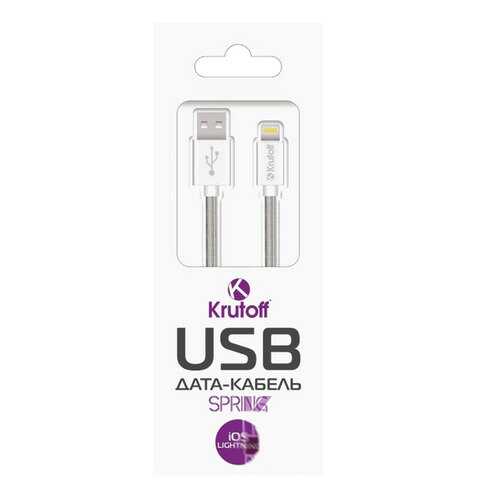 Кабель Krutoff Spring Lightning 1м White в Фианит-Ломбард