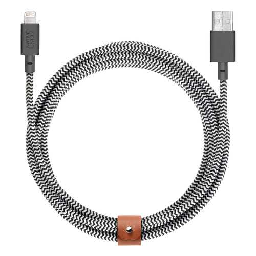 Кабель Native Union BELT-L-ZEB-3-V2 Lightning 1,2м Grey в Фианит-Ломбард
