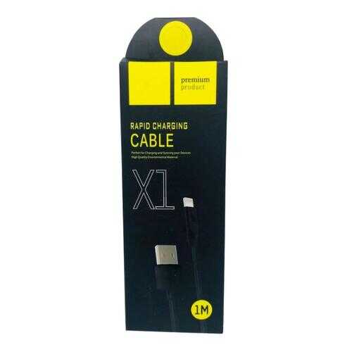 Кабель NoName X1 USB - Lighting 1м Black в Фианит-Ломбард