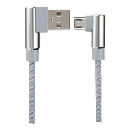 Кабель Perfeo USB2.0 A вилка - Micro USB вилка, угловой, серый, длина 1 м., бокс (U4805) в Фианит-Ломбард