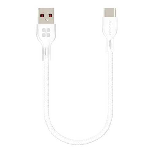 Кабель Promate PowerBeam-25C USB Type-C (0.25m) White в Фианит-Ломбард