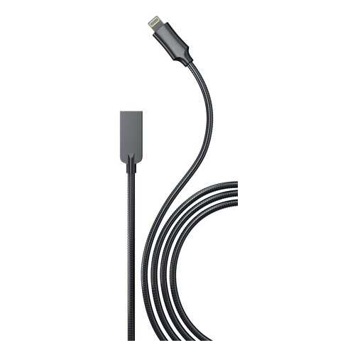 Кабель Red Line Flex USB - Lightning, Black в Фианит-Ломбард
