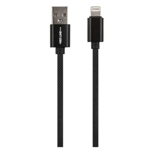 Кабель Red Line Lightning Black в Фианит-Ломбард